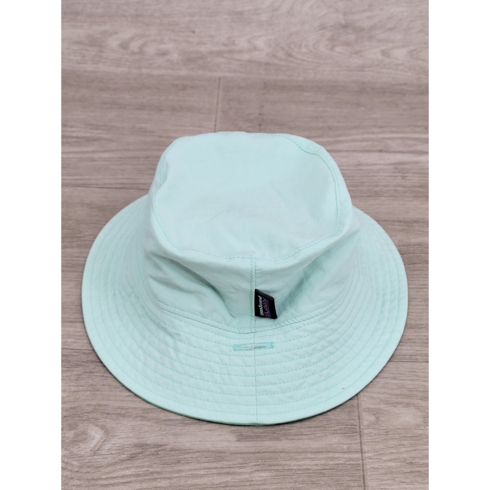 Patagonia Kid's Trim Brim Sun Hat Teal Green 3-6 M